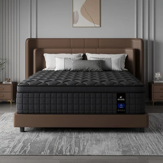Mattress Memony Foam And Spring, Hybrid Mattress,